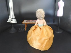 half doll boudoir orange bk